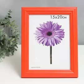 Фоторамка дерево linda 15х20 см красная