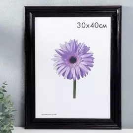 Фоторамка дерево liza 30х40 см темно-коричневая