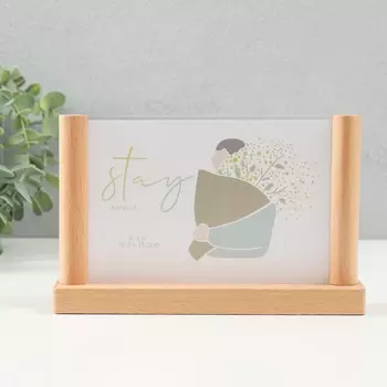 Фоторамка дерево на 1 фото 10х15 см