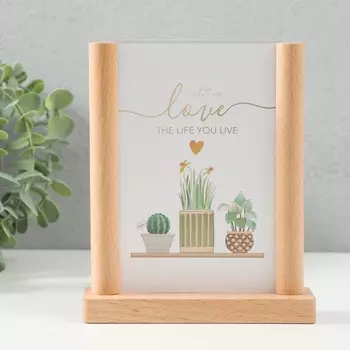 Фоторамка дерево на 1 фото 10х15 см