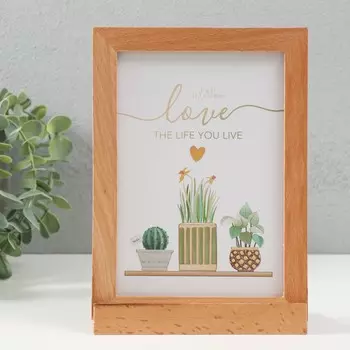 Фоторамка дерево на 1 фото 13х18 см