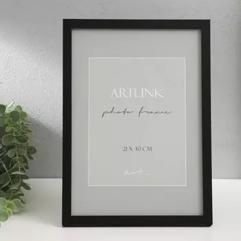 Фоторамка для фото 2130 см nina, мдф, черный
