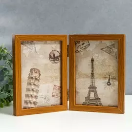 Фоторамка мдф на 2 фото 10х15 см