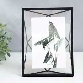 Фоторамка металл на 1 фото 10х15 см