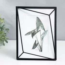 Фоторамка металл на 1 фото 10х15 см