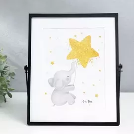 Фоторамка металл на 1 фото 15х20 см