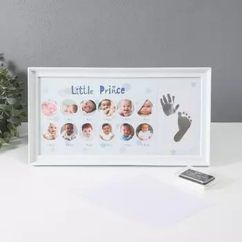 Фоторамка на 12 фото 3х3 см с штемп.подушкой