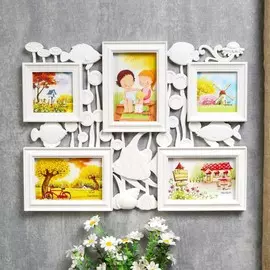 Фоторамка на 5 фото 10х10, 10х15 см