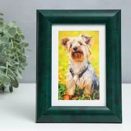 Фоторамка пластик 10х15 см 742 малахит (пластиковый экран)