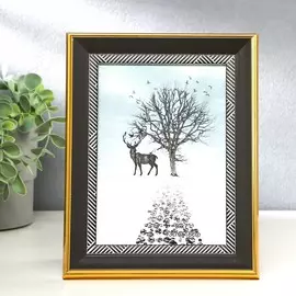 Фоторамка пластик 13х18 см