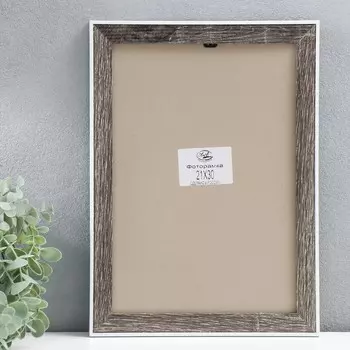 Фоторамка пластик 21х30 см, (пластиковый экран) 49034-2-21-30