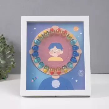 Фоторамка пластик 9х9 см