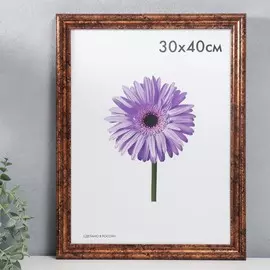 Фоторамка пластик adele 30х40 см бронза