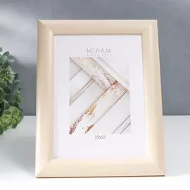 Фоторамка пластик gallery 15х21 см, дерево (пластиковый экран)