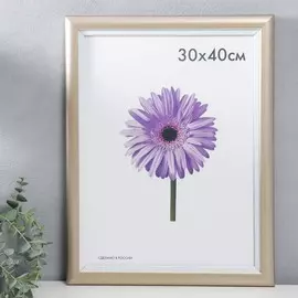 Фоторамка пластик gella 30х40 см серебро