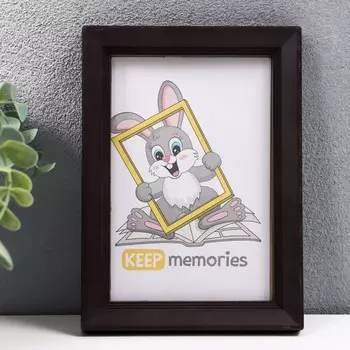 Фоторамка пластик l-5 10х15 см, венге