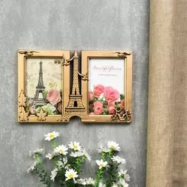 Фоторамка пластик на 2 фото 10х15 см