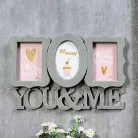 Фоторамка пластик на 3 фото 10х15 см