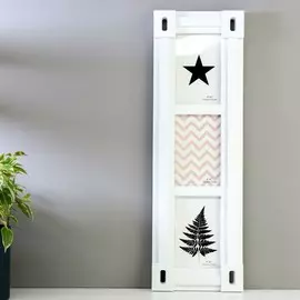 Фоторамка пластик на 3 фото 10х15 см