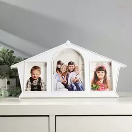 Фоторамка пластик на 3 фото 9х13 см, 13х18 см