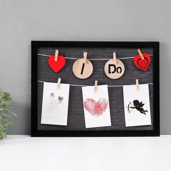 Фоторамка пластик на 3 фото 9х13 см