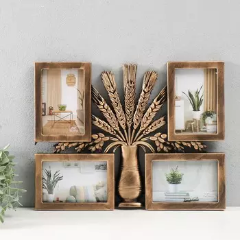 Фоторамка пластик на 4 фото 10х15