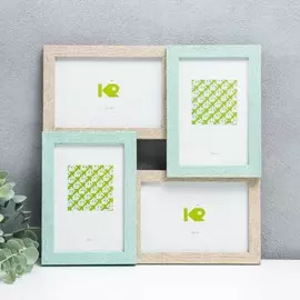 Фоторамка пластик на 4 фото