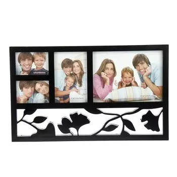 Фоторамка пластик на 4 фото 6,5x9, 10x15, 20x15 см