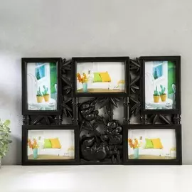 Фоторамка пластик на 5 фото 10х15 см