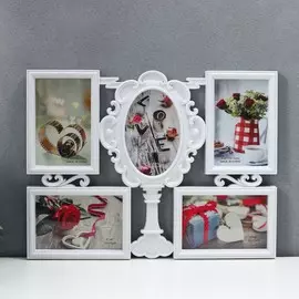 Фоторамка пластик на 5 фото 10х15 см