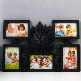 Фоторамка пластик на 5 фото 10х15 см