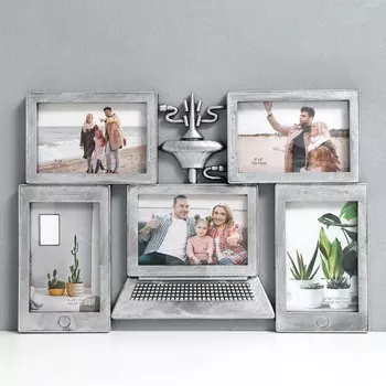 Фоторамка пластик на 5 фото 10х15 см
