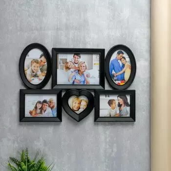 Фоторамка пластик на 6 фото