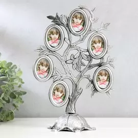 Фоторамка пластик на 6 фото 4,5х3 см