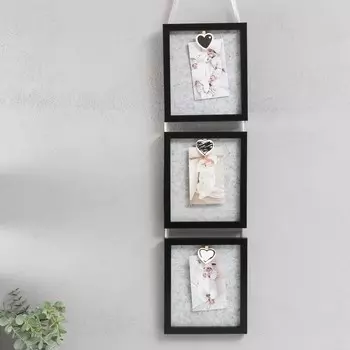 Фоторамка пластик набор на 3 фото