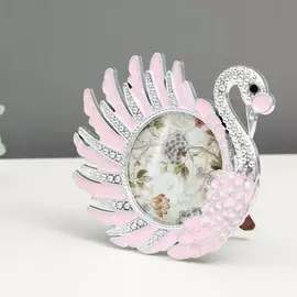 Фоторамка пластик под металл 10х10 см