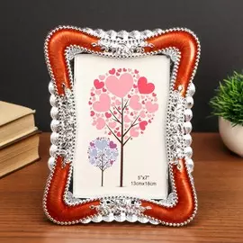 Фоторамка пластик под металл 13х18 см