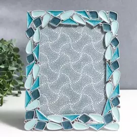 Фоторамка пластик под металл 15х20 см