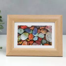 Фоторамка пластиковая 10х15 см 742 клен (пластиковый экран)