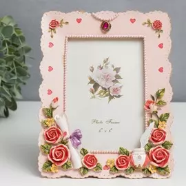 Фоторамка полистоун 10х15 см