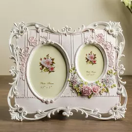 Фоторамка полистоун на 2 фото 6х9, 9х13 см