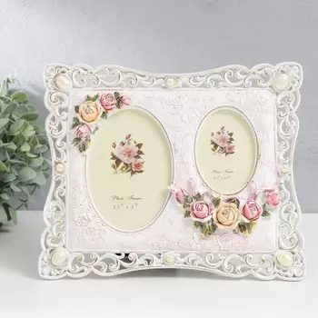 Фоторамка полистоун на 2 фото 7х9, 9х13 см