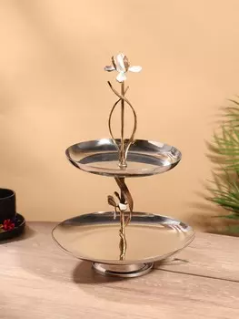 Фруктовница 2-ярусная