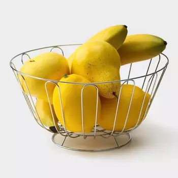 Фруктовница доляна, 232311 см, хром