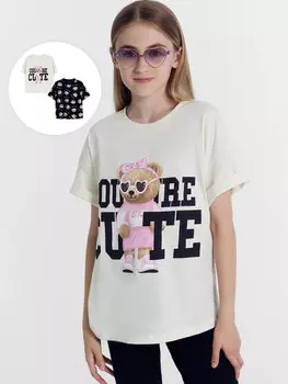 Футболка для девочек мультипак (2 шт.)