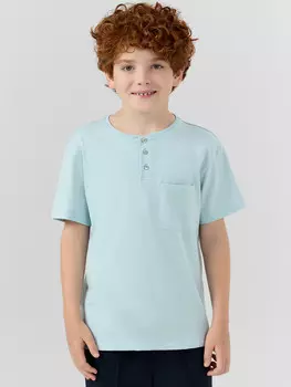 Футболка для мальчиков голубая