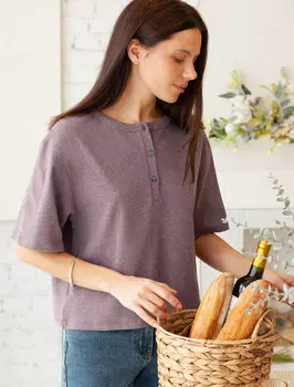 Футболка кофейный