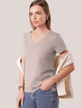 Футболка кофейный