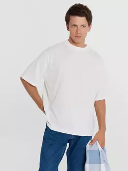 Футболка мужская в белом цвете