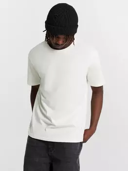 Футболка мужская кремовая